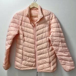Light Pink puffer coat